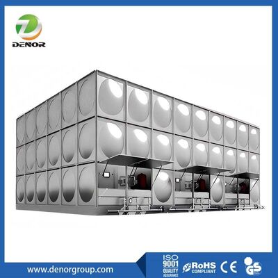 Estação de bombeamento de abastecimento de água integrada e inteligente