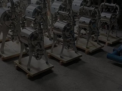 Bomba de diafragma pneumática QBK-W de qualidade alimentar